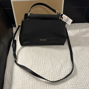 Michael Kors Portia Handbag Black New With Tags